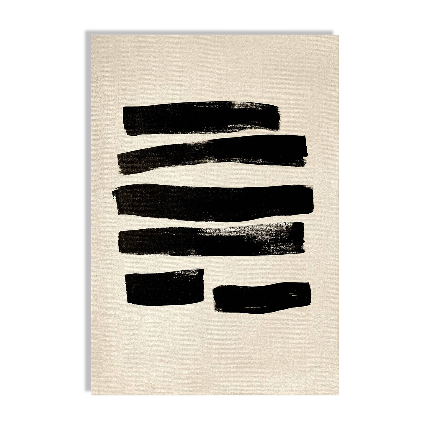 "Stripes" Abstract painting on canvas, 70x100 cm
