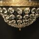 Bronze and crystal ceiling
