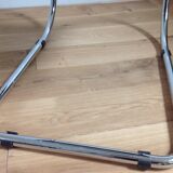 Mies Van Rohe chrome and leather chair