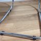 Mies Van Rohe chrome and leather chair
