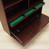 Mahogany bookcase, Danish design, 1970s, manufacturer: Omann Jun