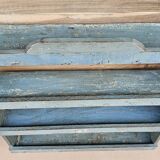 Burmese teak wall shelf