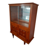 Sideboard showcase solid wood square pattern
