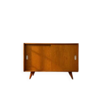 Chest of drawers mid-century veneer Jiří Jiroutek U-452 1960s Czechoslovakia