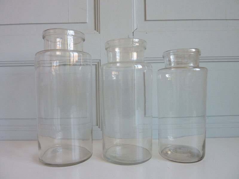 Large vials of apothecary