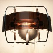 Postmodern wall lamp Warrior by Emanuele Ricci for Sidecar Artemide, 1980s.