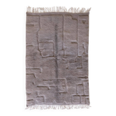 Taupe Beni Mrirt Rug - 250 x 167 cm