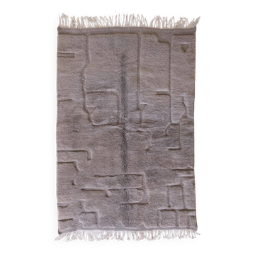 Tapis Taupe Beni MRirt - 250 x 167 cm