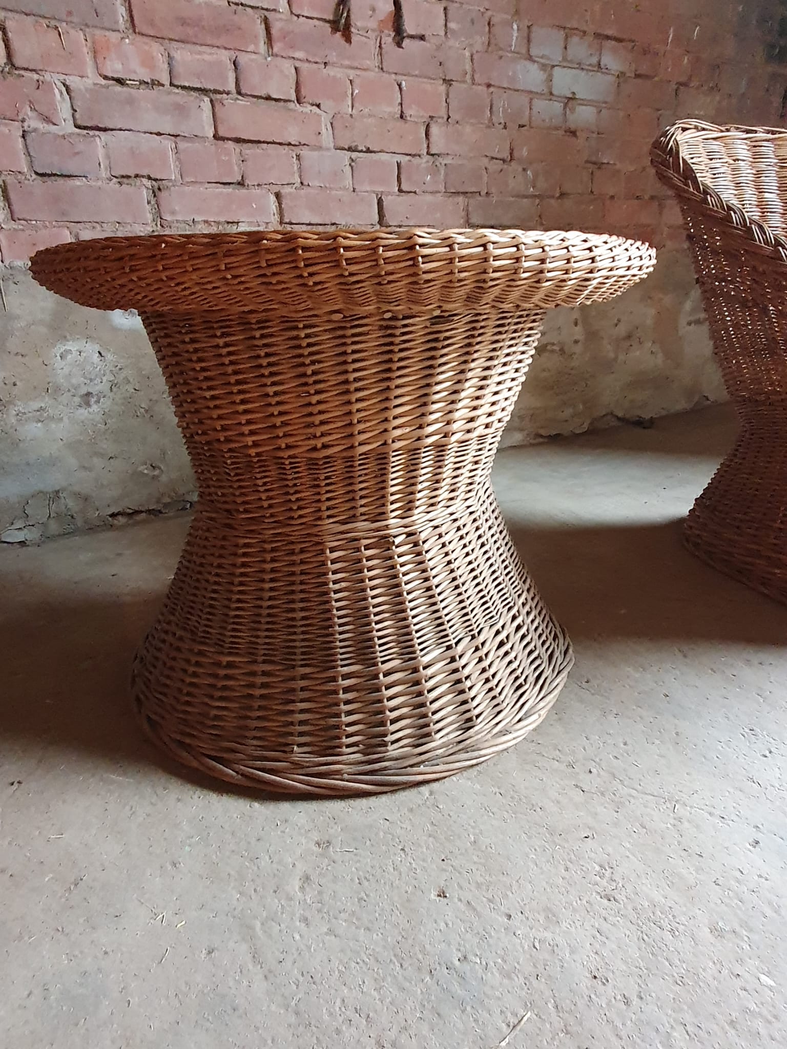 Vintage wicker living room set