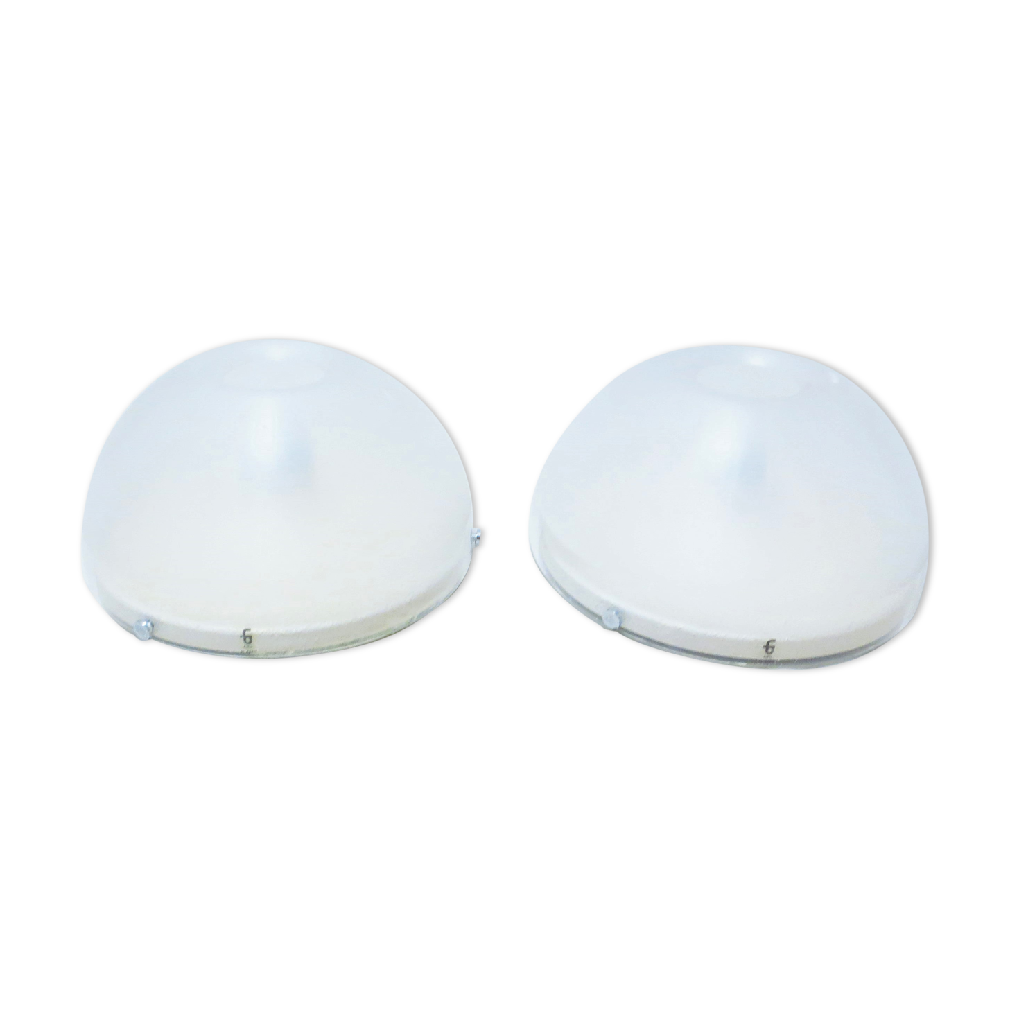 Pair of Guzzini 1960s ceiling lights