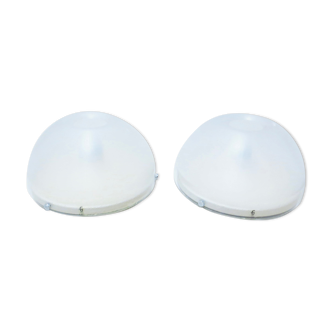 Pair of Guzzini 1960s ceiling lights