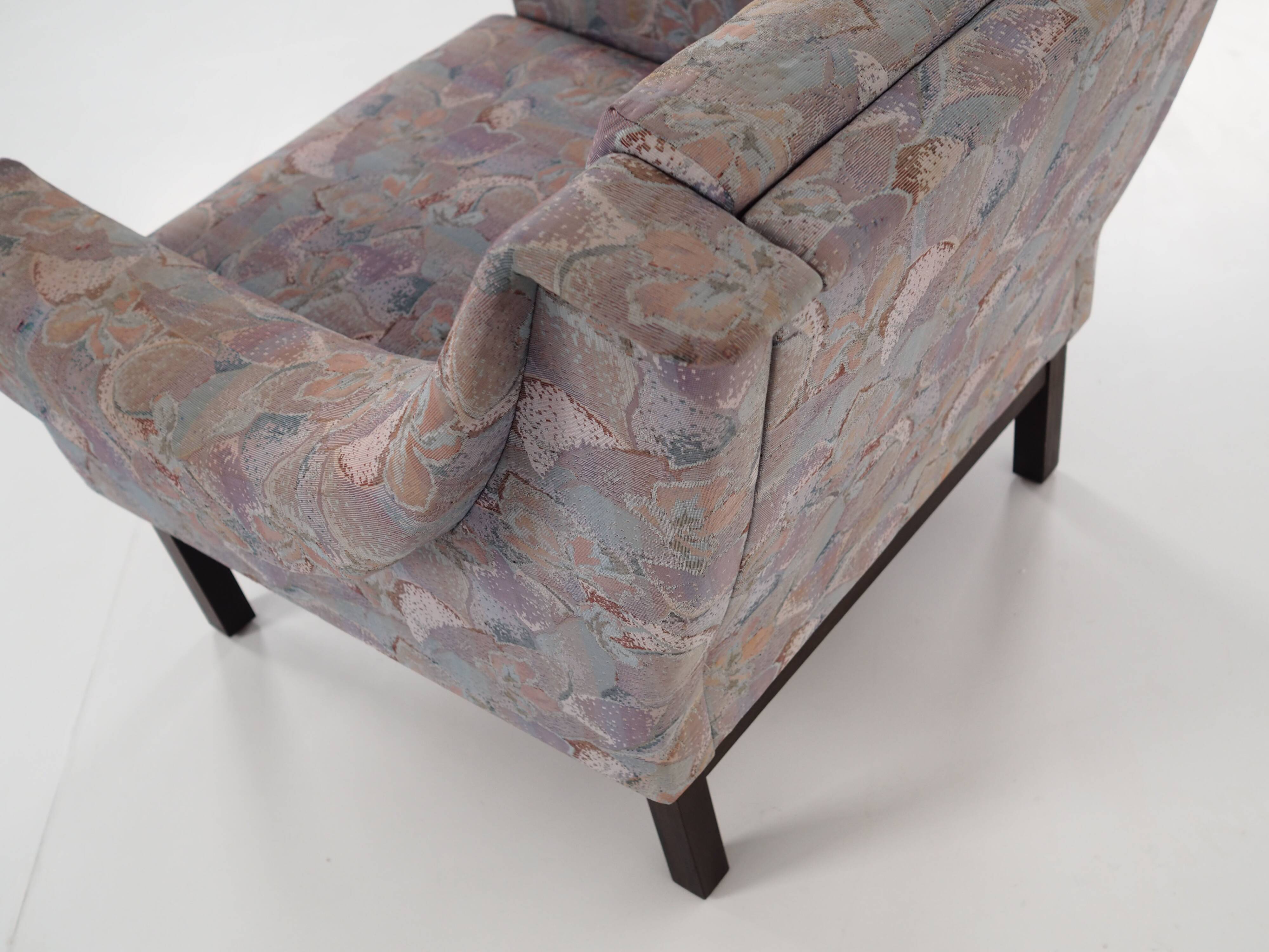 Fauteuil en hêtre, design danois, années 1960, production : Danemark