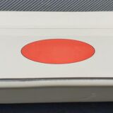 Lot of 6 square plates model Tokyo by Gien H2