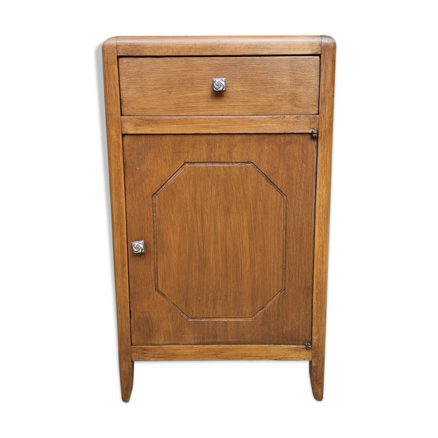 Storage cabinet of floor, wood, vintage, 50s