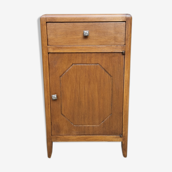 Storage cabinet of floor, wood, vintage, 50s