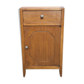 Meuble de rangement de sol, bois, vintage, années 50