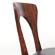 Suite de 4 chaises modèle Peter de Niels Koefoed