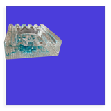 Empty pocket or large glass ashtray