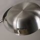 Vintage arc floor lamp with a chrome metal balance, 1970.