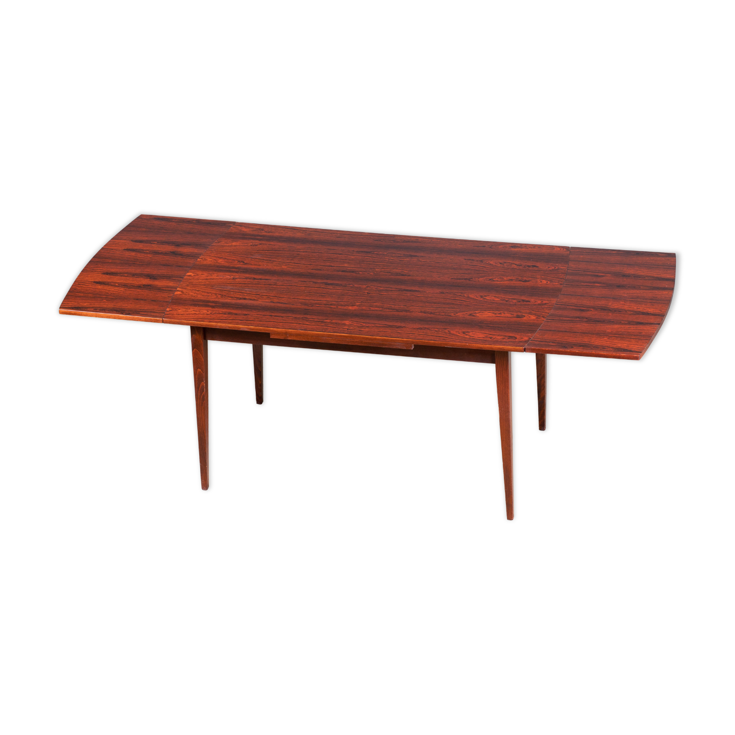 Table extensible scandinave en palissandre