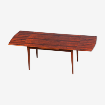 Scandinavian stretch table in rosewood