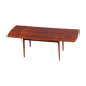 Table extensible scandinave en palissandre