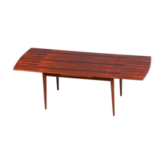Table extensible scandinave en palissandre