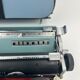 Olivetti Lettera 22 Blue typewriter