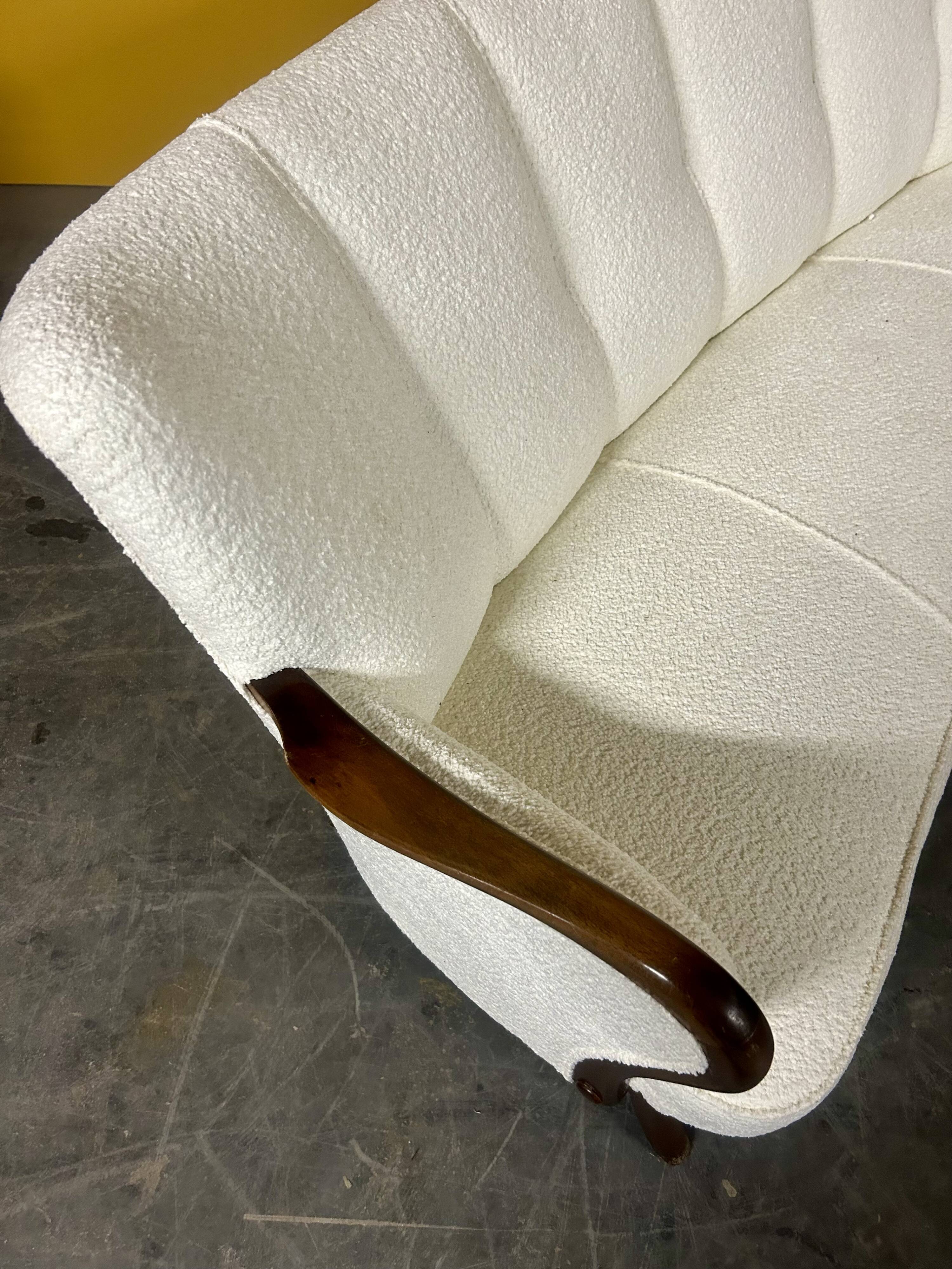 Danish mid-century sofa by Alfred Christensen 1940s - newly re-upholstered