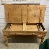 Old restored toilet cabinet