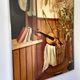 Oil "the symeal" signed and dated by artist Jacques Roulleaux