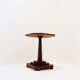 Table piédestal octogonale art déco française - années 1930