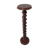 Henri II style column twisted wood
