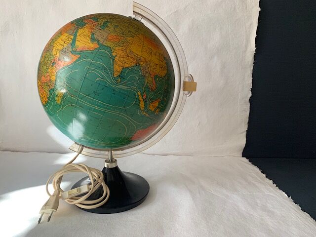 Vintage luminous globe, 1981, George Philip & son LTD, London