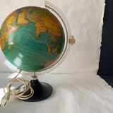 Vintage luminous globe, 1981, George Philip & son LTD, London