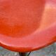 Chaise Eames DSW pour Herman Miller, couleur orange