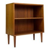 Étagère vintage en teck, bibliothèque, étagère de coffre des années 60, milieu du siècle.