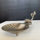 Antique Empire style silvered bronze catchall
