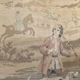 Old castle tapestry