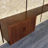60s 70s teak wall shelf Wall Unit Kai Kristiansen for FM Møbler Denmark