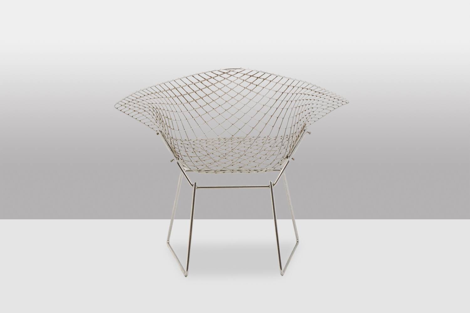 Série de 4 fauteuils « Diamond ». Années 1970, Harry Bertoïa pour Knoll