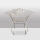 Série de 4 fauteuils « Diamond ». Années 1970, Harry Bertoïa pour Knoll