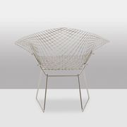 Harry Bertoia for Knoll. Set of 4 "Diamond" chairs. 1970s.