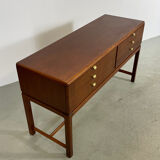 Danish console with drawers in mahogany 1940s