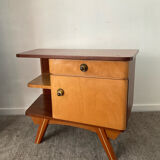 Vintage teak bedside table from the years 50-69