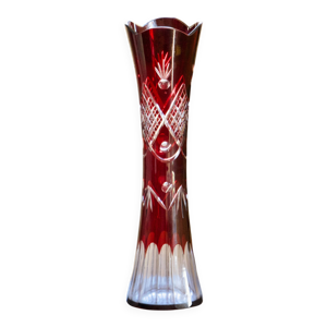 Vase ancien rubis en