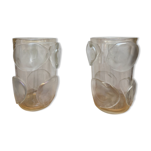 paire de vases - Costantini - Murano - années 80