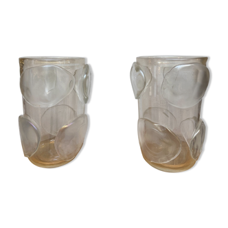 Pair of vases - Costantini - Murano - 80s