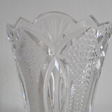 Crystal vase Novy Bor 1960s
