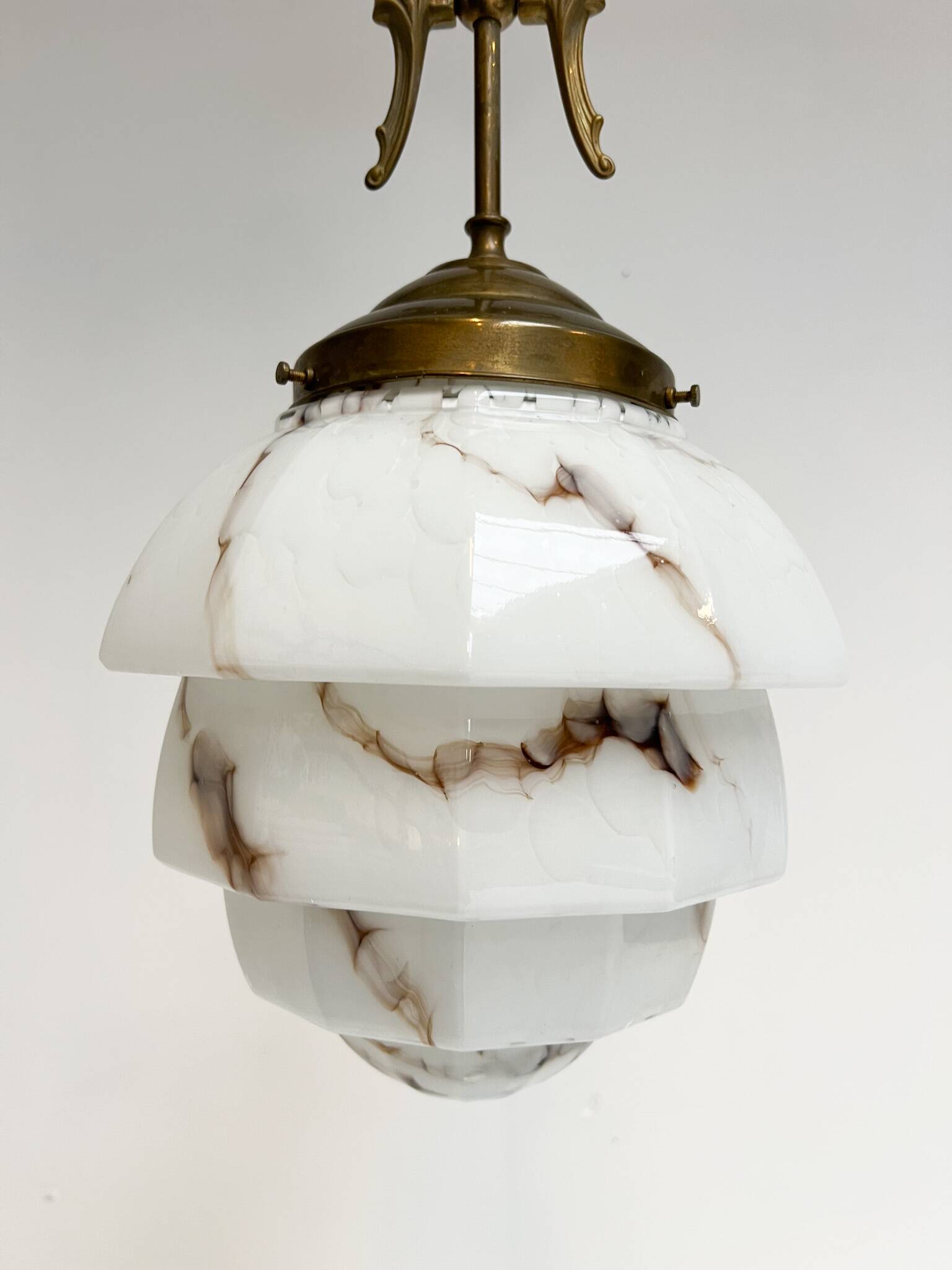 Art Deco ceiling lamp by Herda from the 1960s